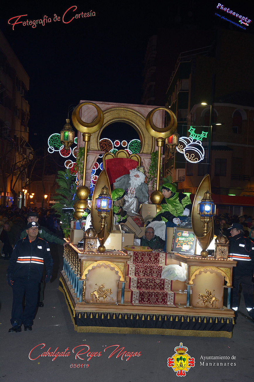 Cabalgata de Reyes 2019 en Manzanares